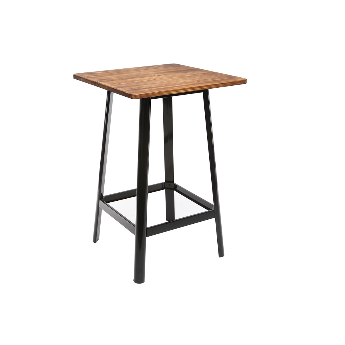 Table de bar design noire L70 cm JONES