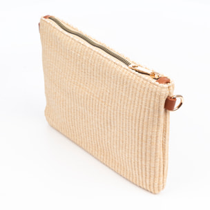 Bellano Borsa a tracolla Donna. Tessuto cotone pelle sintetica PU.