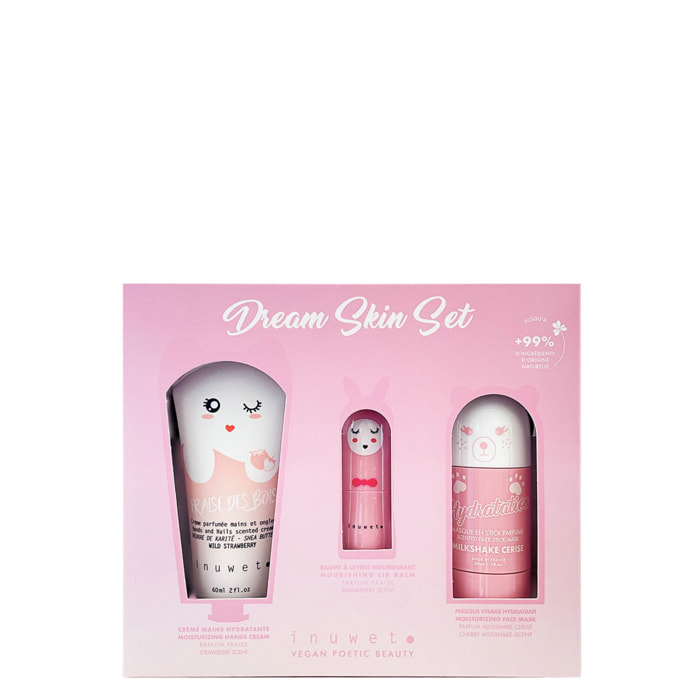 Dream Skin Rose - Coffret Crème Mains 60 ml + 2 Produits