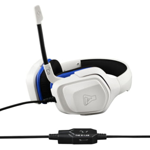 Casque gamer THE G-LAB KORP-COBALT Blanc