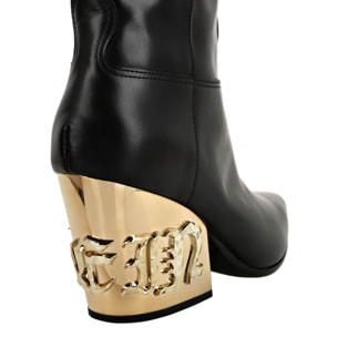 PHILIPP PLEIN Boots High Heels Mid GOTHIC PLEIN