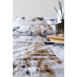 Parure de lit 100% coton imprimé "Andora"