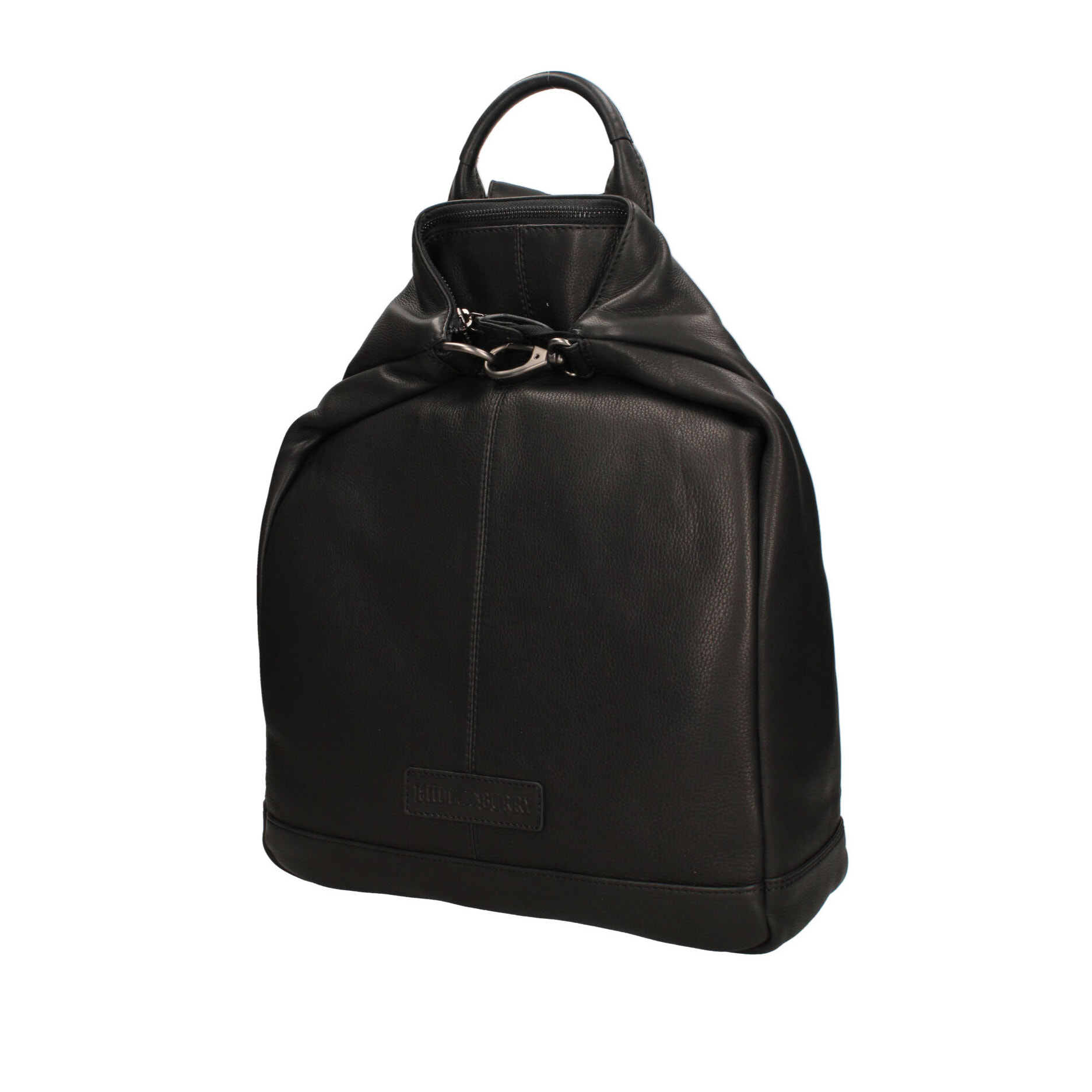 Borsa a mano convertibile in zaino  da uomo In Vera pelle Made in Italy 32x39x10 cm