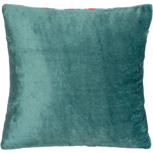 cojín 'isar' navideño de decoración acebo 40x40cm verde