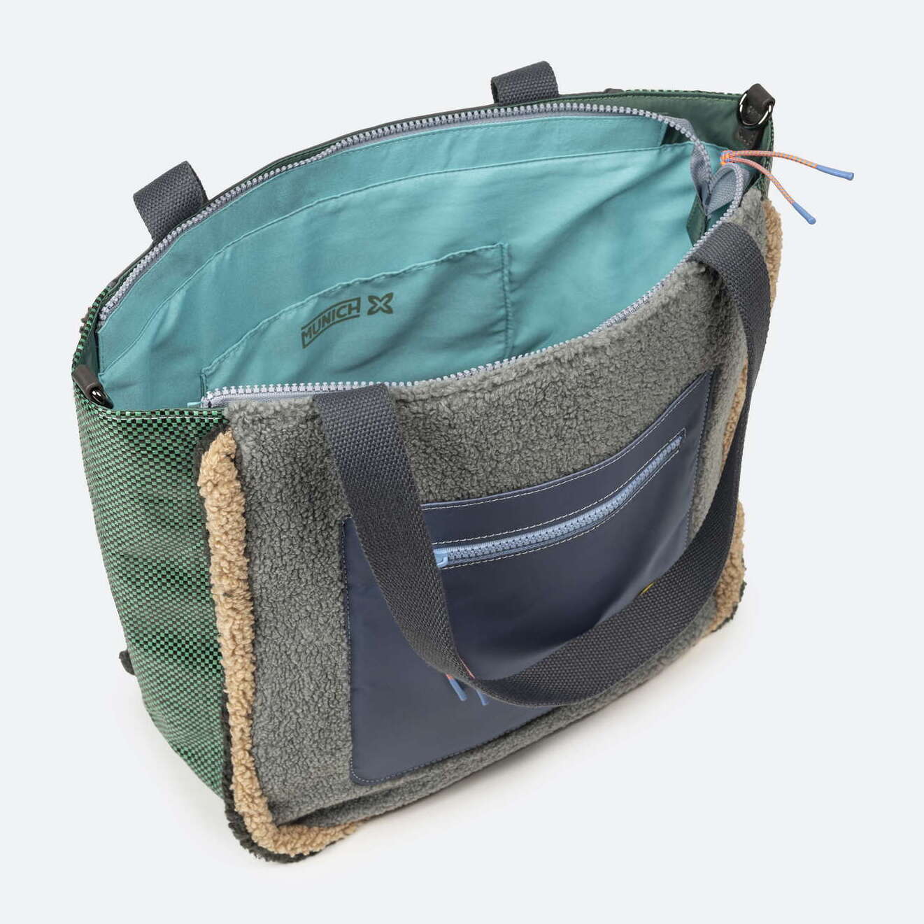 DEEP FW24 SHOPPER AQUA