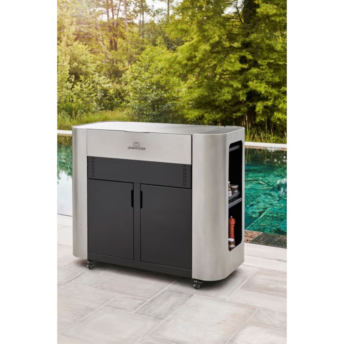 Plancha gaz LE MARQUIER EXCLUSIVE Gaz 375 Duo Edition