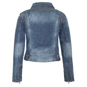 JKTWJANISX DENIM PERFECTO JACKET 98% COTTON
2% ELASTANE Blu