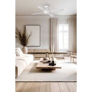 SAINT L LED Ventilatore a soffitto  bianca