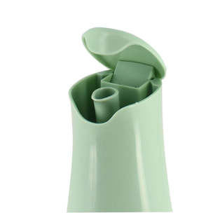 Bouteille d'huile 500ml en verre et plastique vert