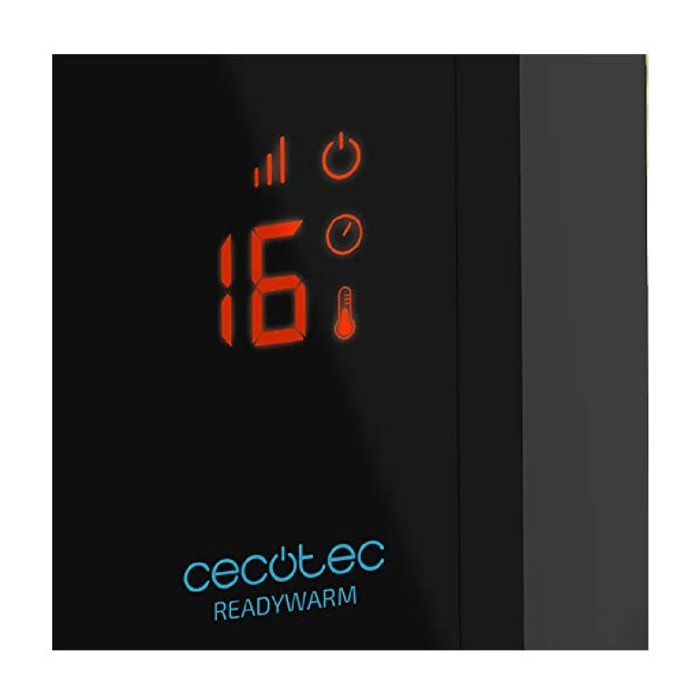 Cecotec Ready Warm 3100 Smart Now. Panneau rayonnant puissant 2000W. Ecran LCD,