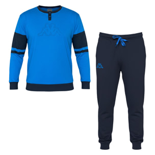 Pigiama Lungo Uomo KAPPA Caldo Cotone Interlock