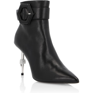 PHILIPP PLEIN Bootie High Heels Hexagon