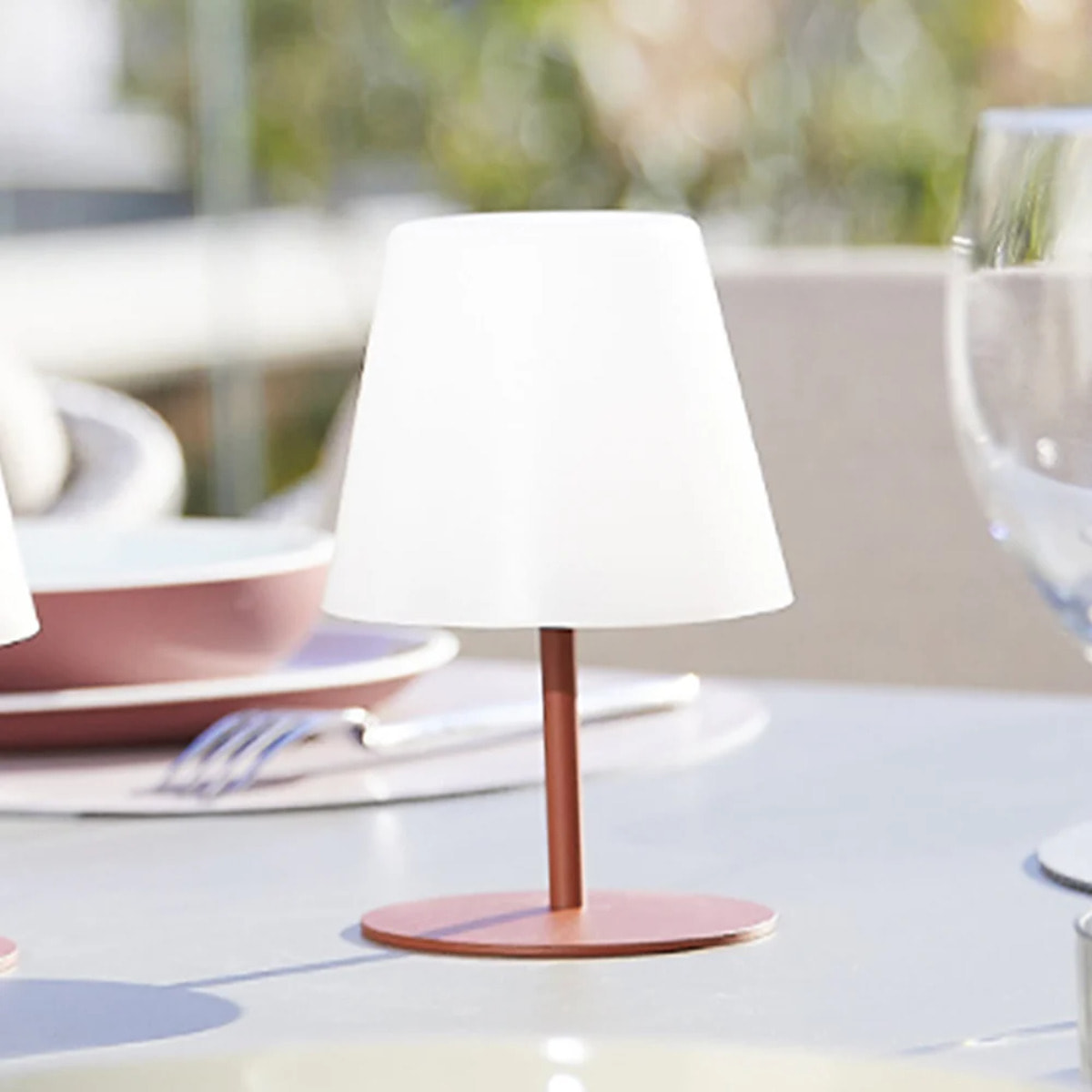 Lampe de table sans fil TWINS H16CM