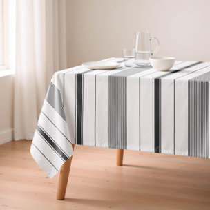 Nappe imprimée anti-tâches MALIBÚ ANTHRACITE