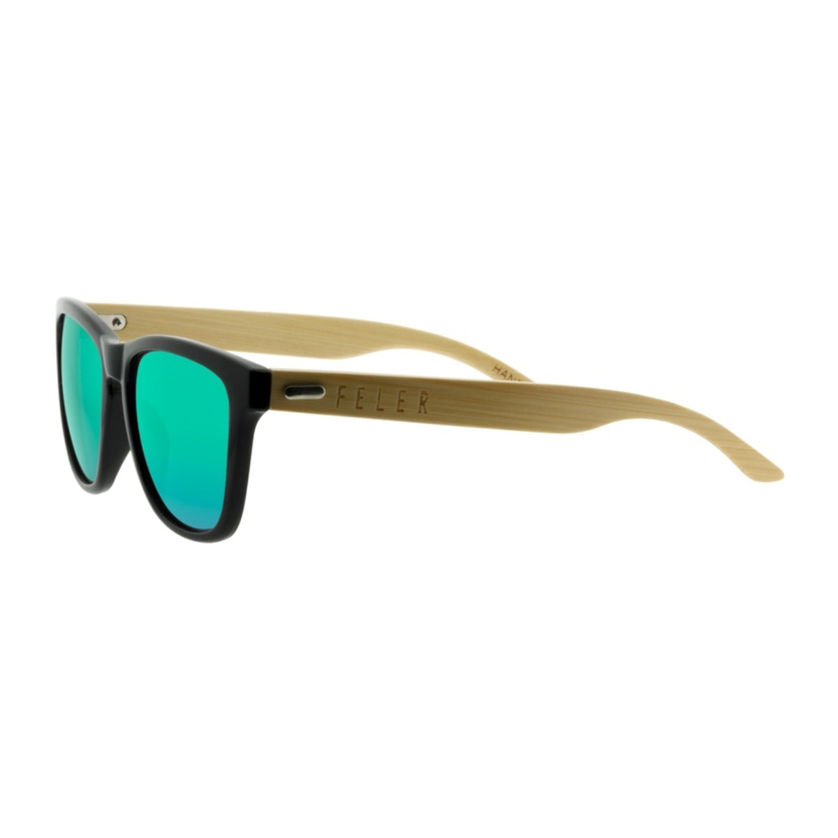 Gafas de Sol Feler B1039M-1 - GREEN de Madera Unisex 50 mm