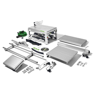 Scies semi-stationnaire PRECISIO CS 70 EBG-Set - FESTOOL - avec accessoires - 574782