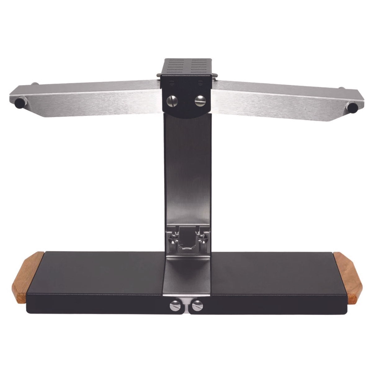 Appareil à raclette traditionnel Brézière® PREMIUM - Noir Poignées bois - Couteau inclus - 1/4 ou 1/6 meule - 230V 1000W