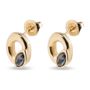 Pendiente DETAILS NEGRO U