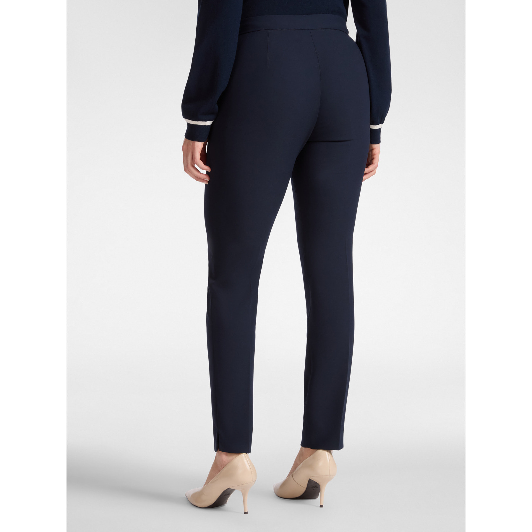 Elena Mirò - Pantalones de cady - Azul