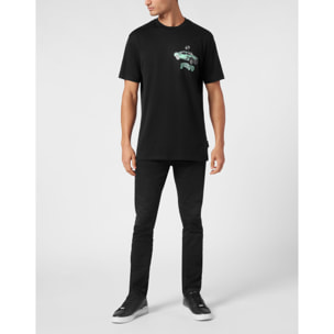 PHILIPP PLEIN T-Shirt Round Neck RACING