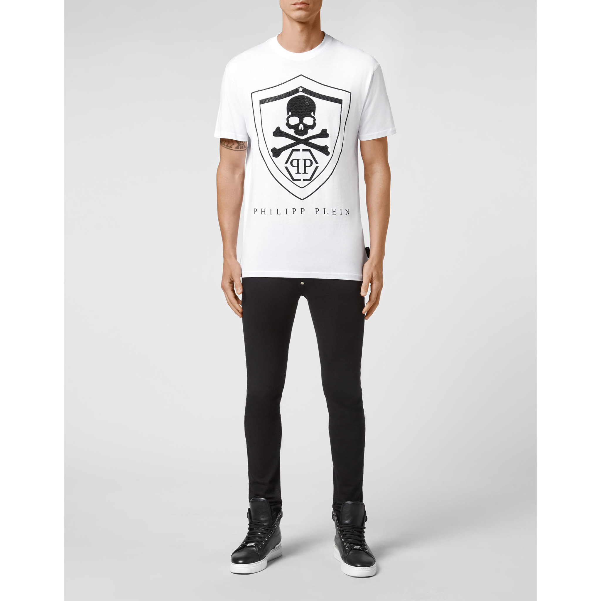 PHILIPP PLEIN T-shirt girocollo a maniche corte