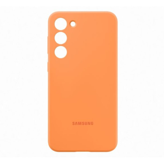 Coque SAMSUNG S23+ Silicone Orange