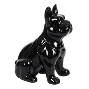 BULLDOG CERAMIQUE NOIR 20CM M6