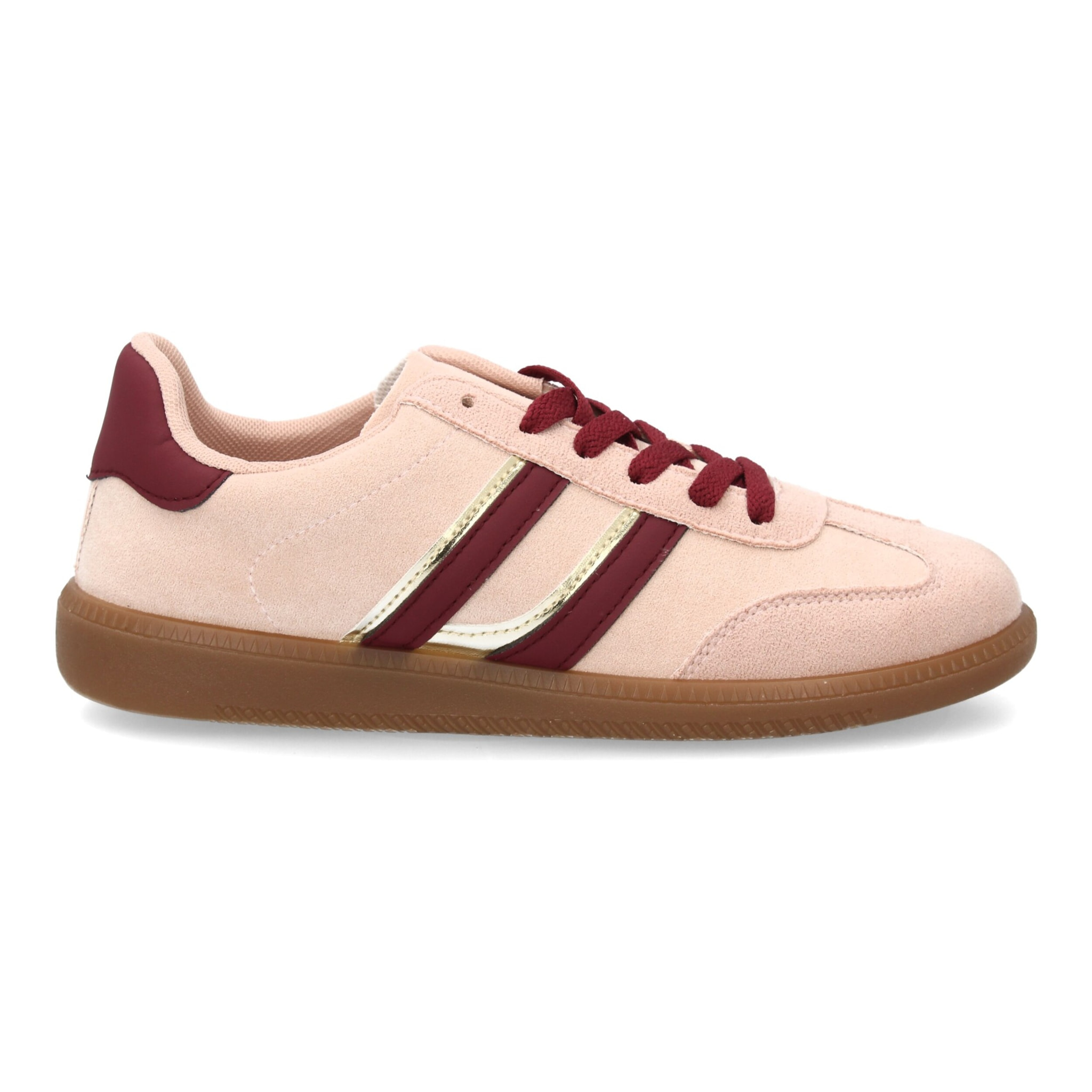 Zapatillas deportivas mujer casual efecto ante con cordones