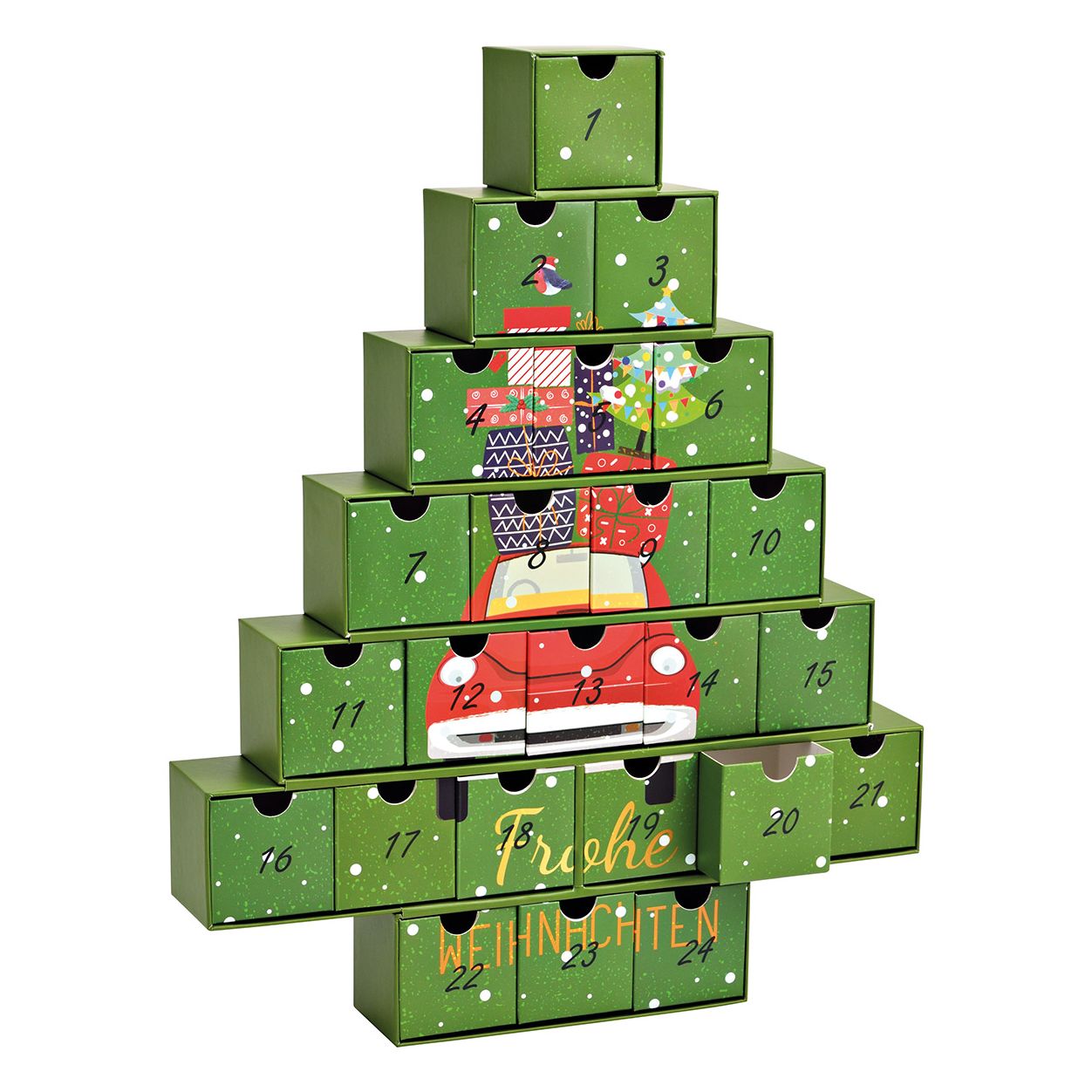 Calendrier de l'Avent Sapin à remplir - 21,99 €
