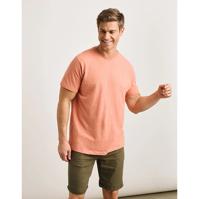 Camiseta Manga Corta Naranja - Basili