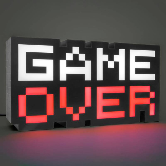 Game Over Lampada 8-BIT 30 Cm Paladone Products