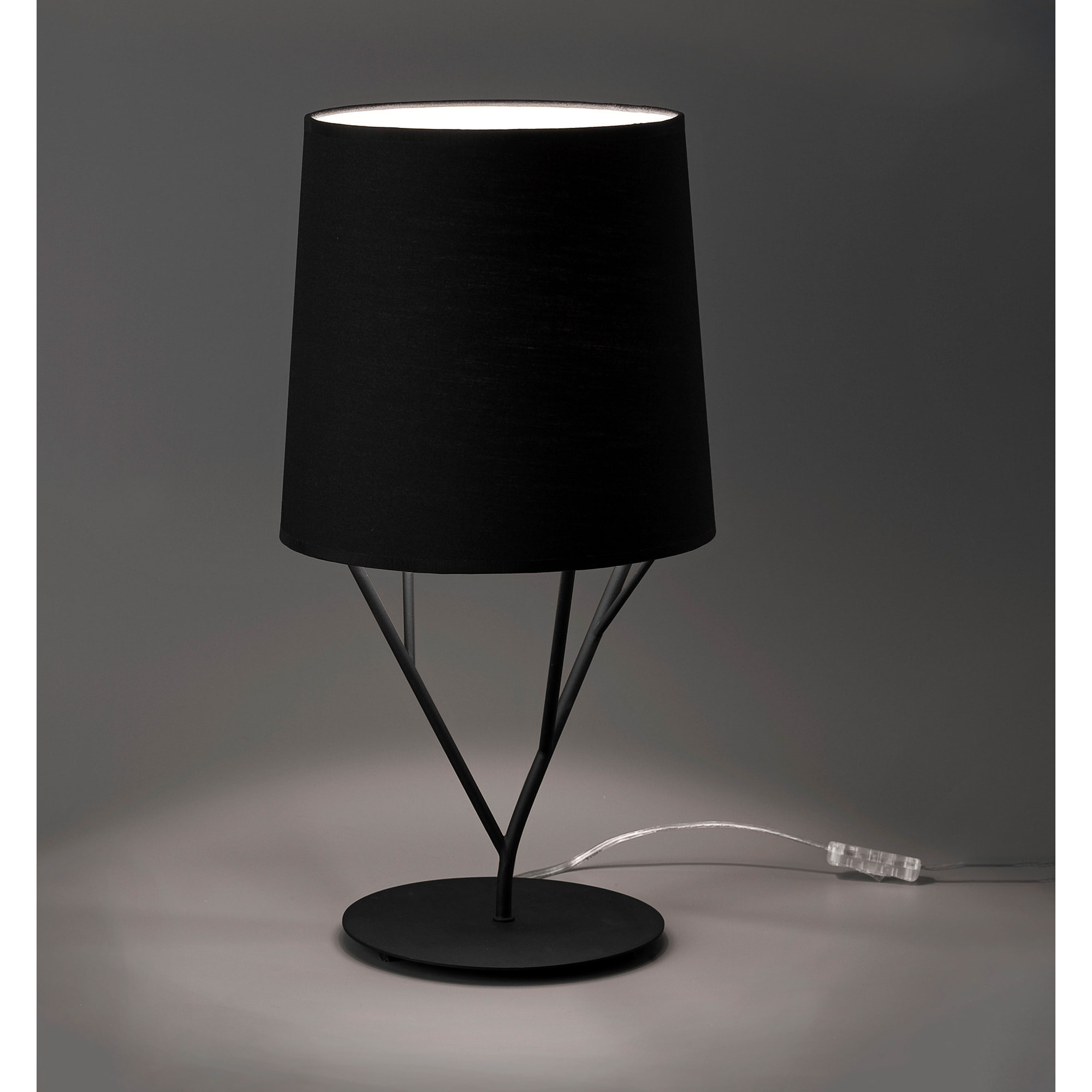 TREE Lampe de table noir 1L