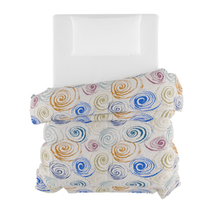 TRAPUNTA BASIC INVERNALE STAMPATA SINGOLO, SPIRALS