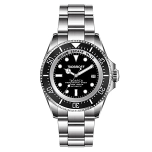 Reloj Bobroff BF0001 Hombre Analogico Automatico con Correa de Acero inoxidable