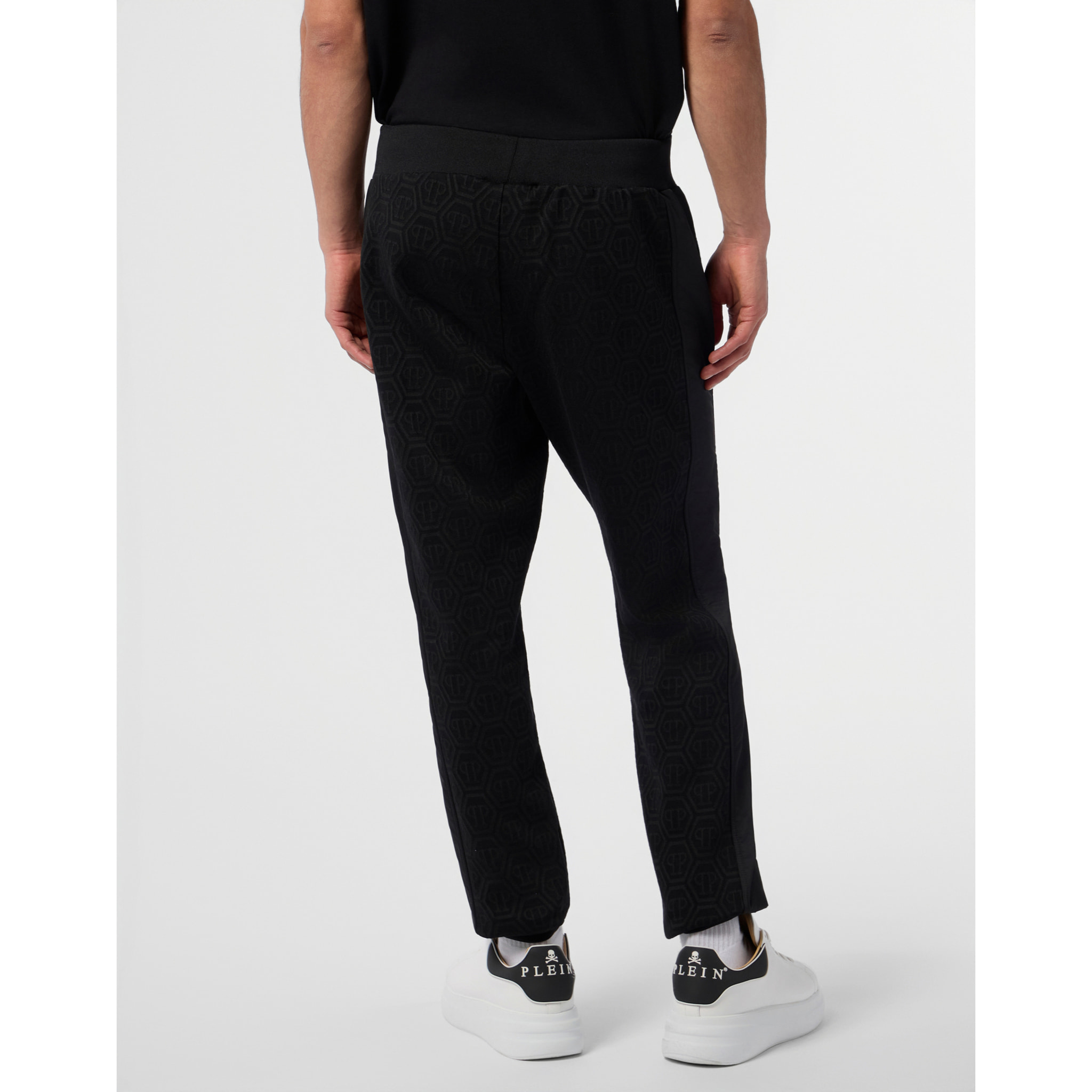 PHILIPP PLEIN Composed Jogger Pants Monogram Monogram