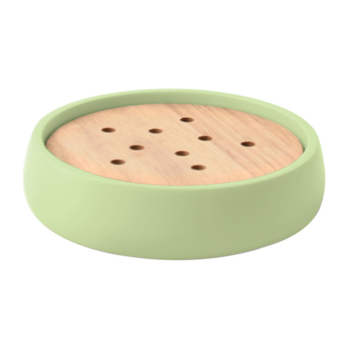 Porte-savon en polyrésine SVEN matcha Spirella