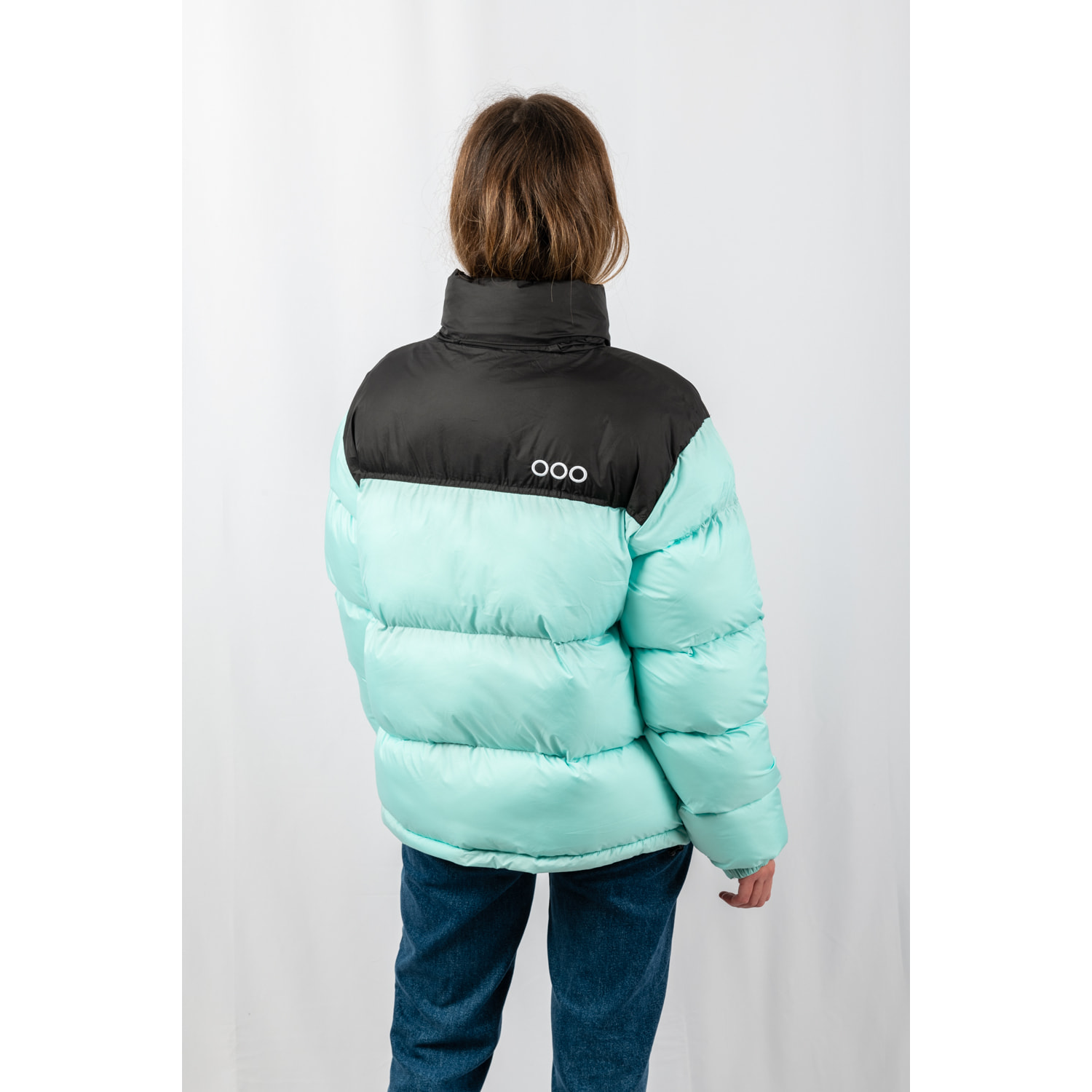 Chaqueta Lisboa short jacket marca ECOON - Turquesa