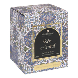 Bougie parfumée Lucia 250g pot céramique santal