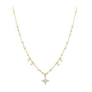 Collar Lux by Lux acabado oro 18k