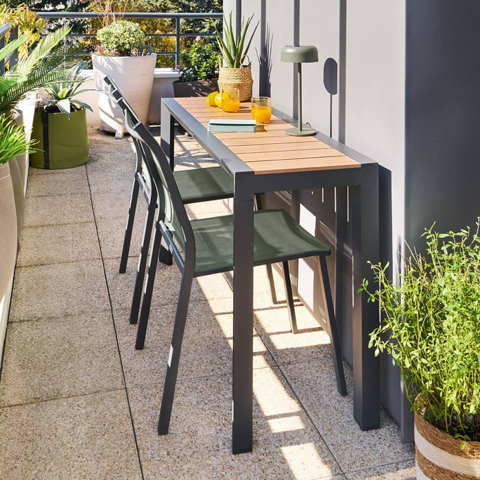 Table de jardin 2 places Evasion miel