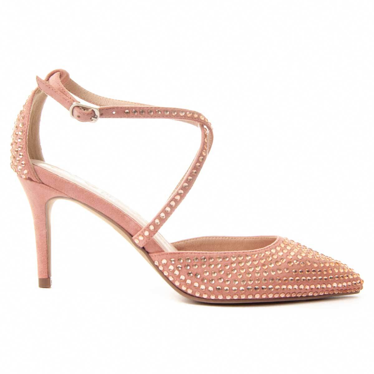 Zapatos De Tacón - Rosa - Altura: 8 cm