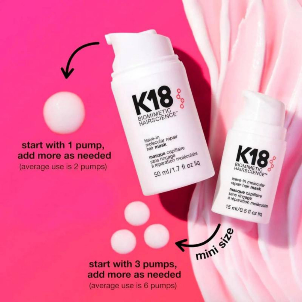 K18 Leave-in Repair Mask 15ml