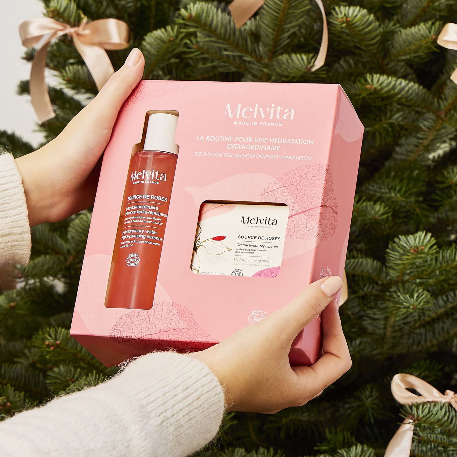 Source de Roses - Coffret Crème 50ml + Eau Extraordinaire Hydra-repulpante 150ml