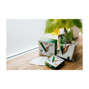 Filtre à café HARIO blancs x100 pour Dripper 1 à 2 tasses