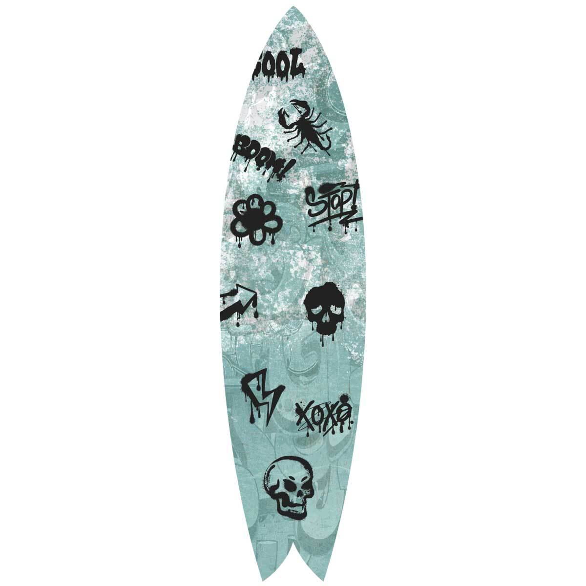 Planche de surf déco Rock and Surf Tableau alu Dibond