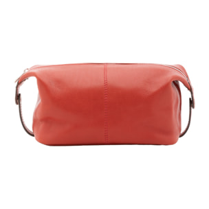 Pochette  unisex In Vera pelle Made in Italy 26x17x12 cm