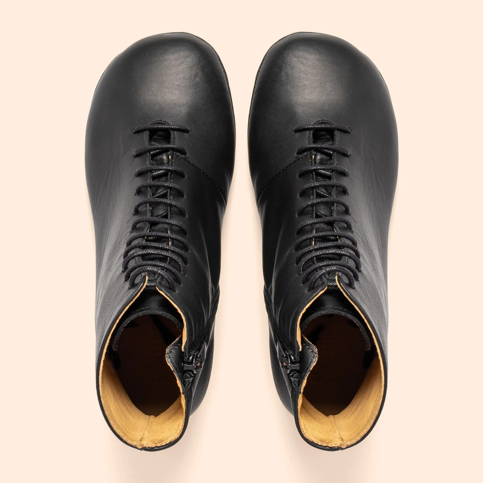 Botines con tacón N5967 SOFT NAPPA BLACK/ NARA color Black