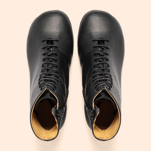 Botines con tacón N5967 SOFT NAPPA BLACK/ NARA color Black