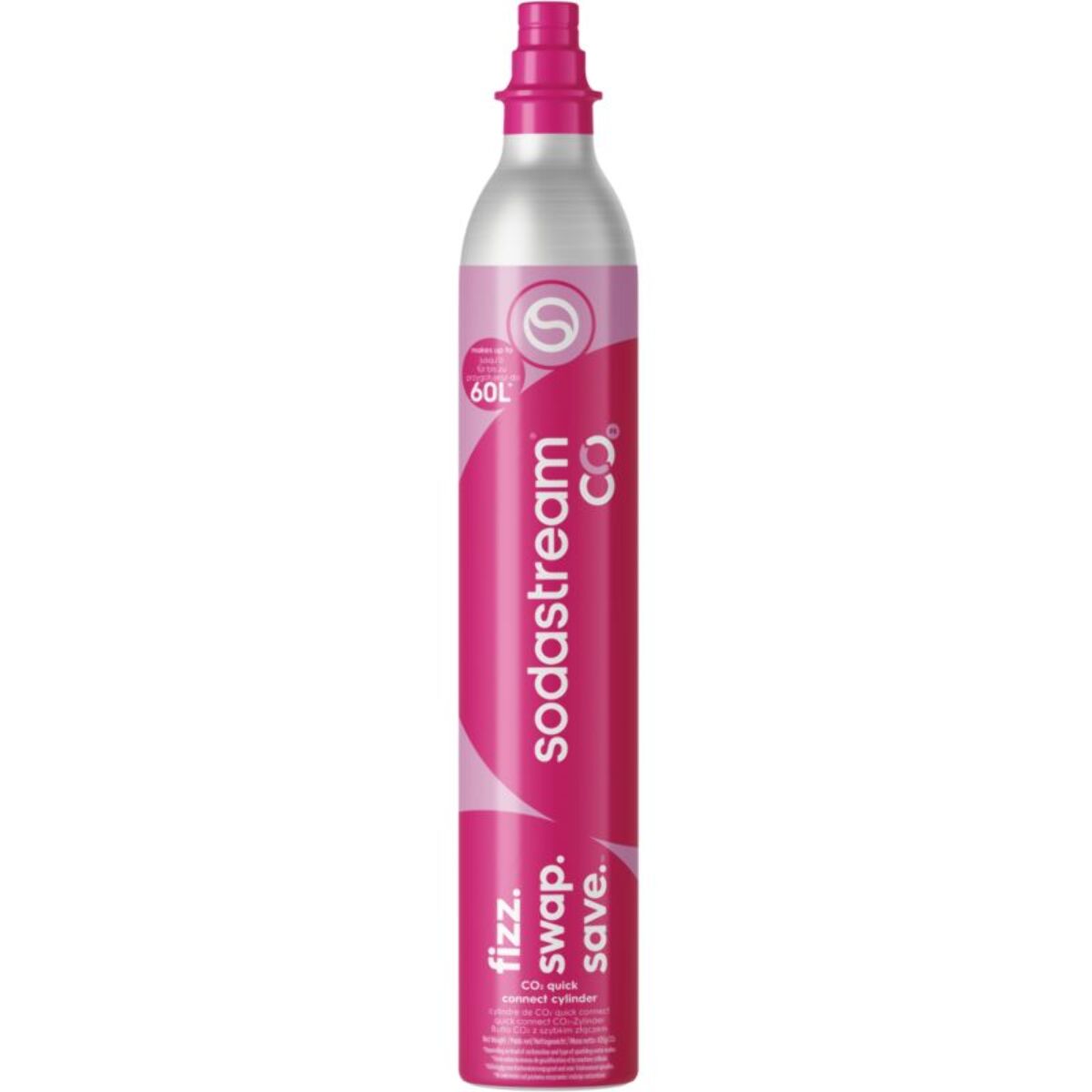 Cylindre CO2 SODASTREAM Recharge CO2 supplément CQC à clip