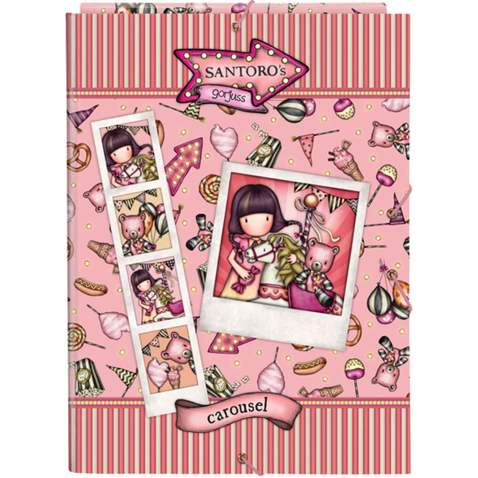 Carpeta folio 3 solapas gorjuss™ fairground "carousel"